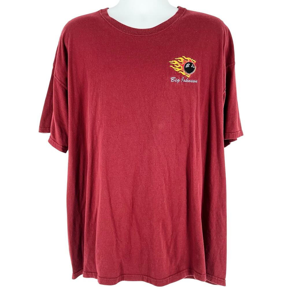 Big Johnson Team Mullet bowling tshirt